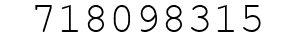 Number 718098315.