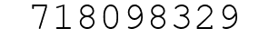 Number 718098329.