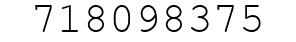 Number 718098375.