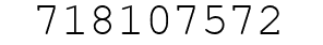 Number 718107572.