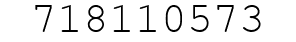 Number 718110573.