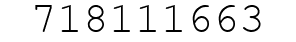 Number 718111663.