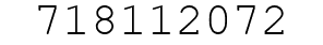 Number 718112072.
