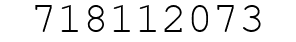 Number 718112073.