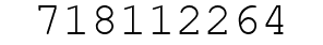Number 718112264.