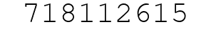 Number 718112615.