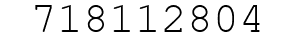 Number 718112804.
