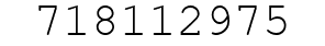 Number 718112975.