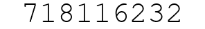 Number 718116232.