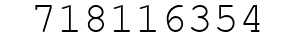 Number 718116354.