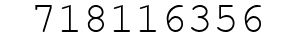Number 718116356.