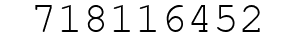 Number 718116452.