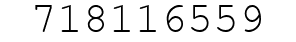 Number 718116559.