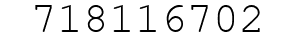 Number 718116702.