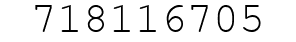 Number 718116705.