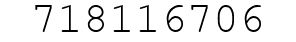 Number 718116706.