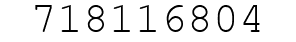 Number 718116804.
