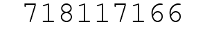 Number 718117166.