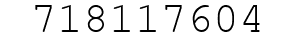 Number 718117604.
