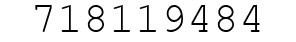 Number 718119484.