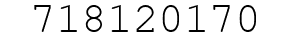 Number 718120170.