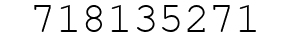 Number 718135271.
