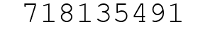Number 718135491.