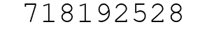 Number 718192528.