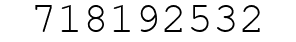 Number 718192532.