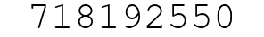 Number 718192550.