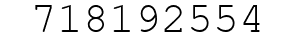 Number 718192554.