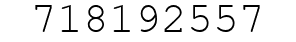 Number 718192557.