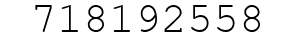Number 718192558.