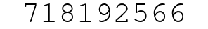 Number 718192566.