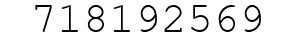 Number 718192569.