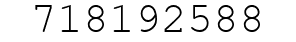 Number 718192588.