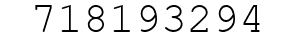 Number 718193294.