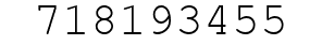 Number 718193455.