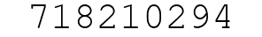 Number 718210294.