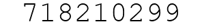 Number 718210299.