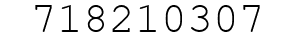 Number 718210307.