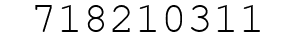 Number 718210311.