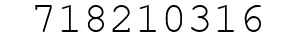 Number 718210316.