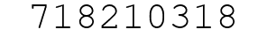 Number 718210318.