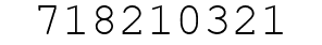 Number 718210321.