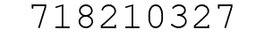 Number 718210327.