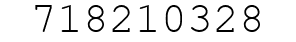 Number 718210328.