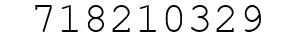 Number 718210329.