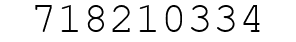 Number 718210334.