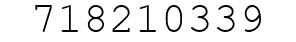 Number 718210339.